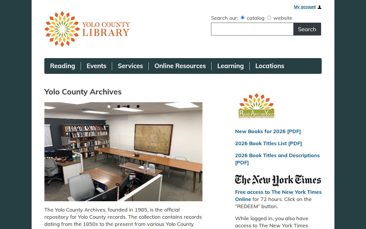 West Sacramento city directory research at Yolo County Archives